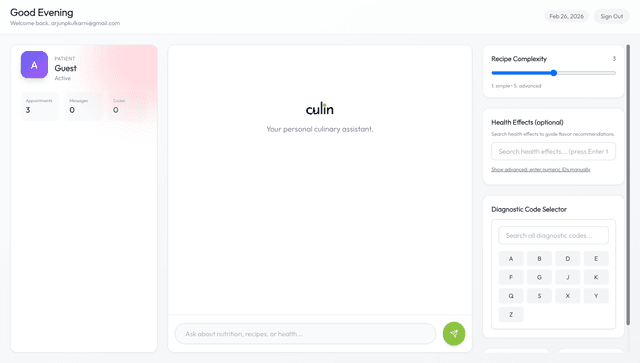 CulinAI screenshot 1