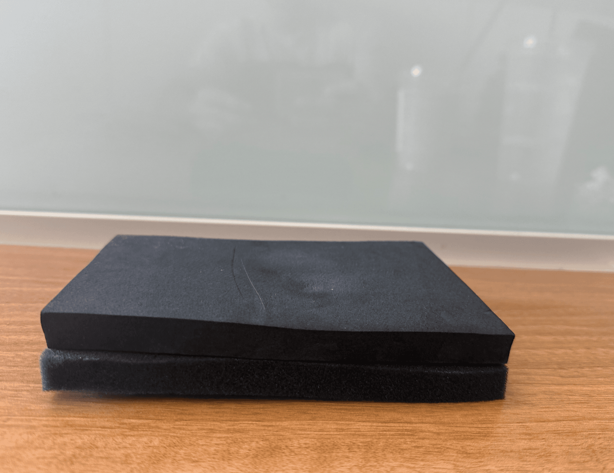 Polyurethane and EVA foam layers